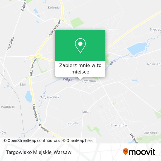 Mapa Targowisko Miejskie