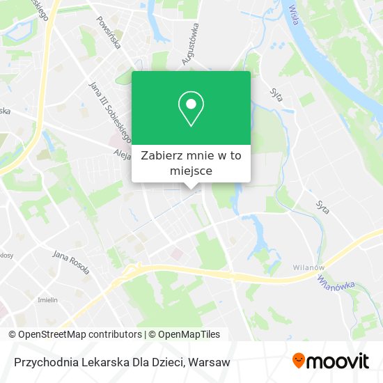 Mapa Przychodnia Lekarska Dla Dzieci