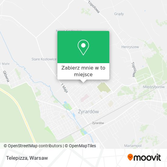 Mapa Telepizza