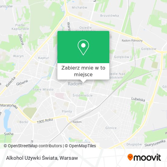 Mapa Alkohol Używki Świata