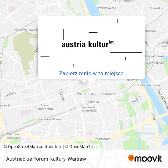 Mapa Austriackie Forum Kultury