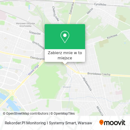 Mapa Rekorder.Pl Monitoring I Systemy Smart