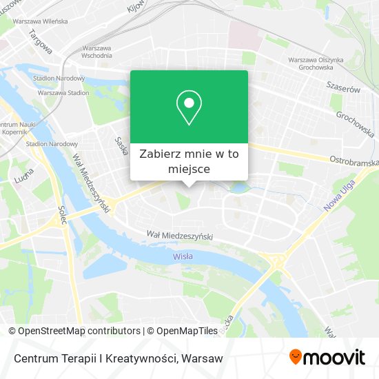 Mapa Centrum Terapii I Kreatywności