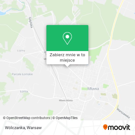 Mapa Wólczanka