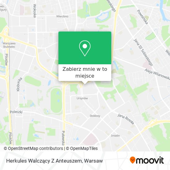 Mapa Herkules Walczący Z Anteuszem