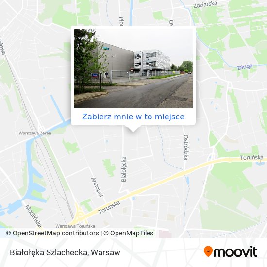 Mapa Białołęka Szlachecka