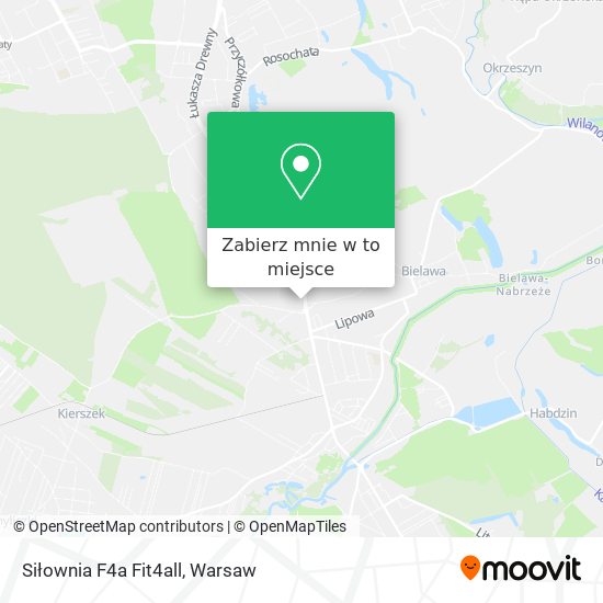 Mapa Siłownia F4a Fit4all