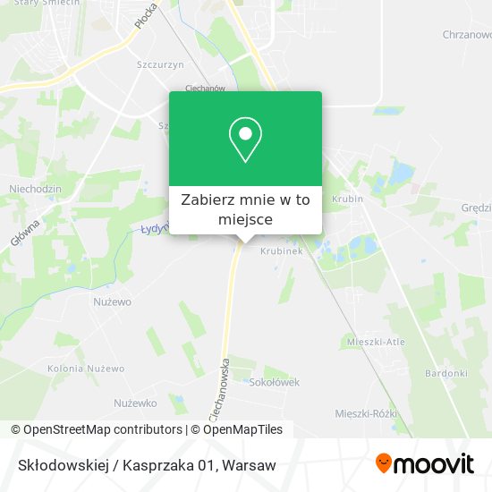 Mapa Skłodowskiej / Kasprzaka 01