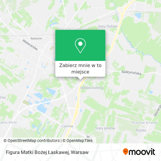 Mapa Figura Matki Bożej Łaskawej