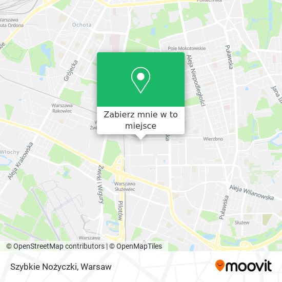 Mapa Szybkie Nożyczki