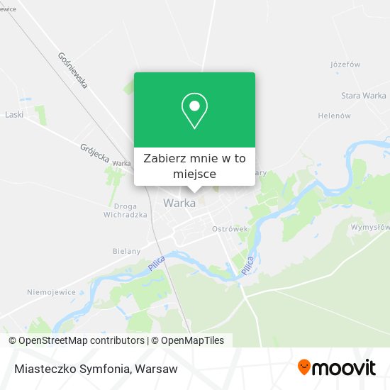 Mapa Miasteczko Symfonia