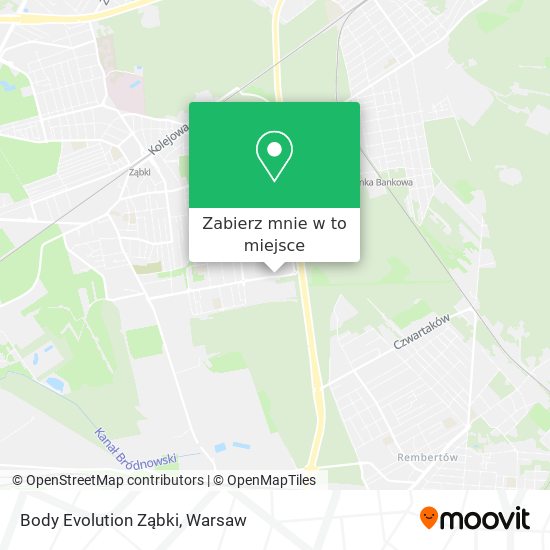 Mapa Body Evolution Ząbki