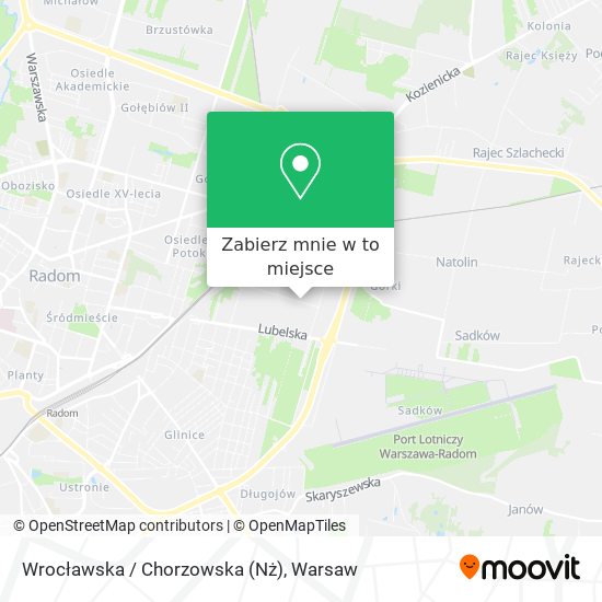 Mapa Wrocławska / Chorzowska (Nż)