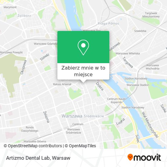 Mapa Artizmo Dental Lab