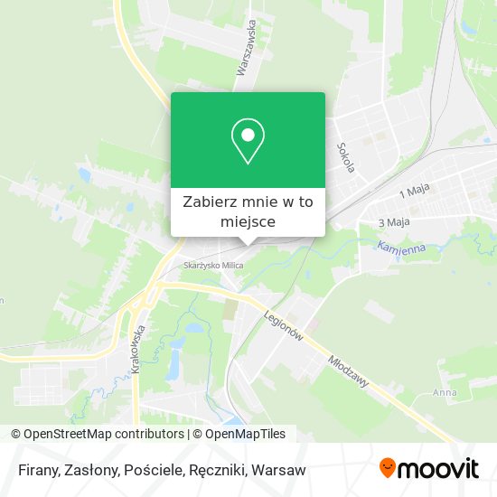 Mapa Firany, Zasłony, Pościele, Ręczniki