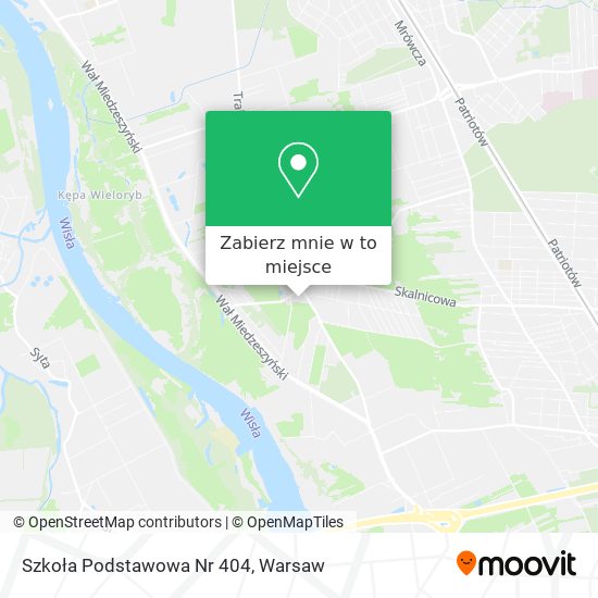 Mapa Szkoła Podstawowa Nr 404