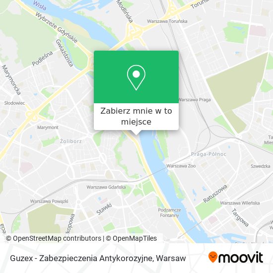 Mapa Guzex - Zabezpieczenia Antykorozyjne