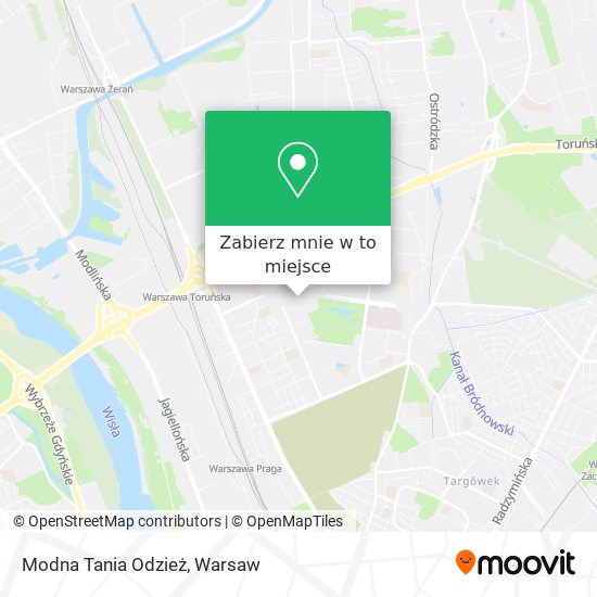 Mapa Modna Tania Odzież