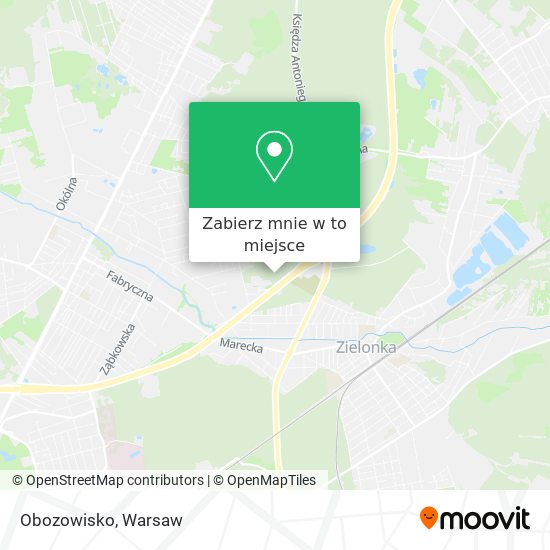 Mapa Obozowisko