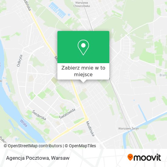 Mapa Agencja Pocztowa