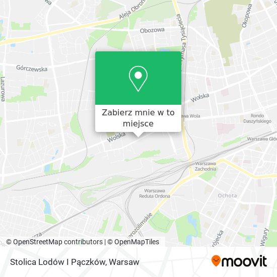 Mapa Stolica Lodów I Pączków