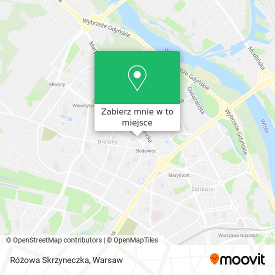 Mapa Różowa Skrzyneczka