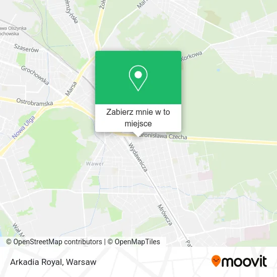 Mapa Arkadia Royal