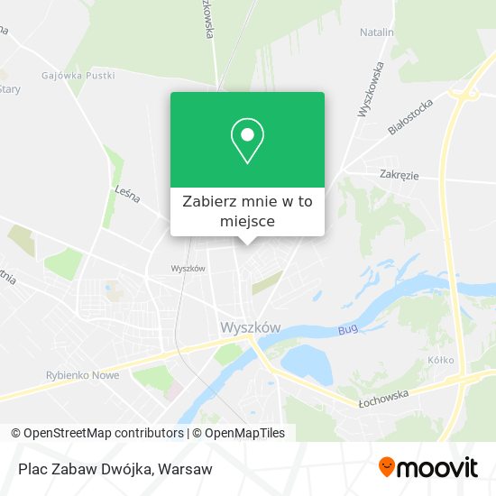 Mapa Plac Zabaw Dwójka