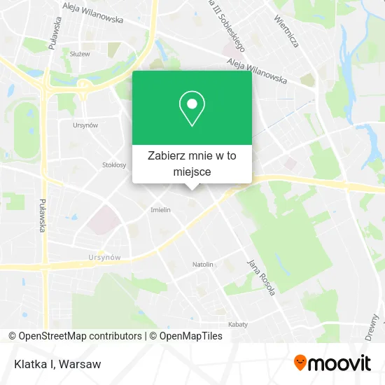 Mapa Klatka I