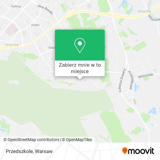 Mapa Przedszkole