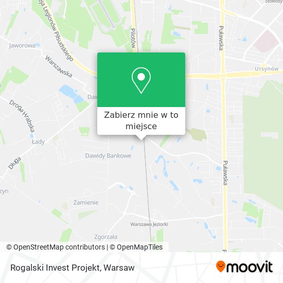 Mapa Rogalski Invest Projekt