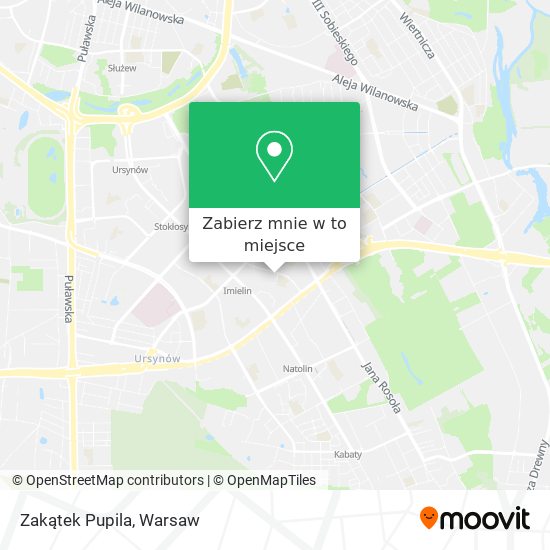 Mapa Zakątek Pupila