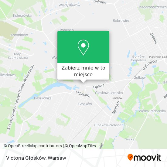 Mapa Victoria Głosków