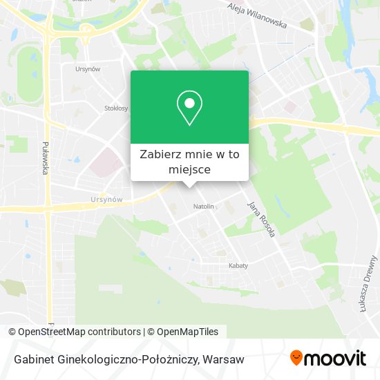 Mapa Gabinet Ginekologiczno-Położniczy