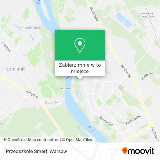 Mapa Przedszkole Smerf