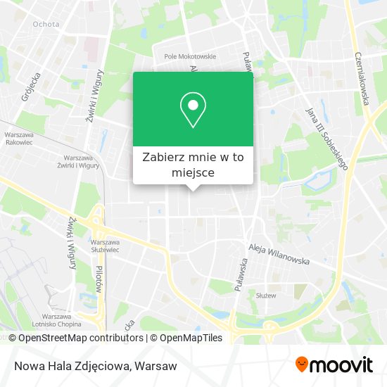 Mapa Nowa Hala Zdjęciowa