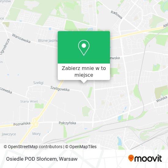 Mapa Osiedle POD Słońcem