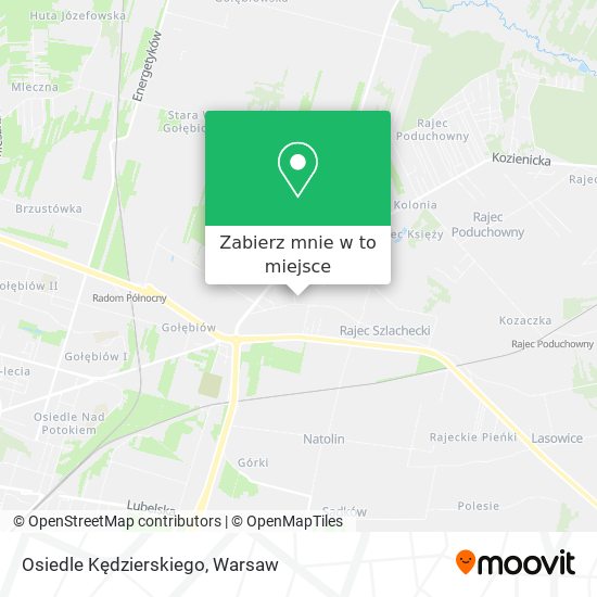 Mapa Osiedle Kędzierskiego