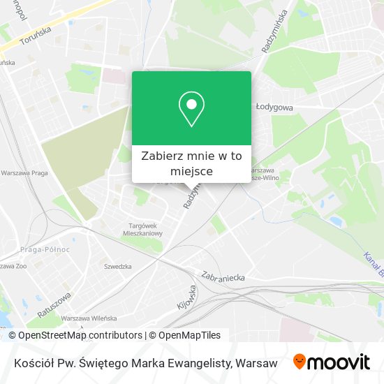 Mapa Kościół Pw. Świętego Marka Ewangelisty