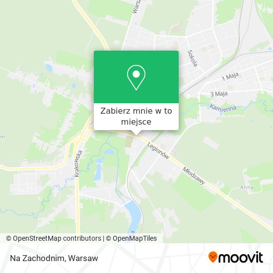 Mapa Na Zachodnim