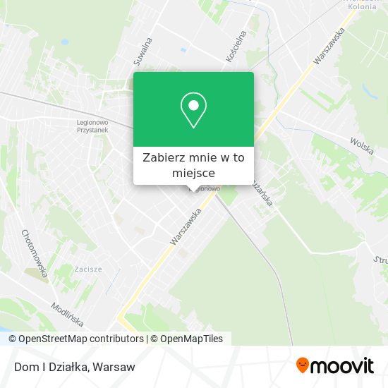 Mapa Dom I Działka