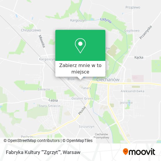 Mapa Fabryka Kultury ""Zgrzyt""