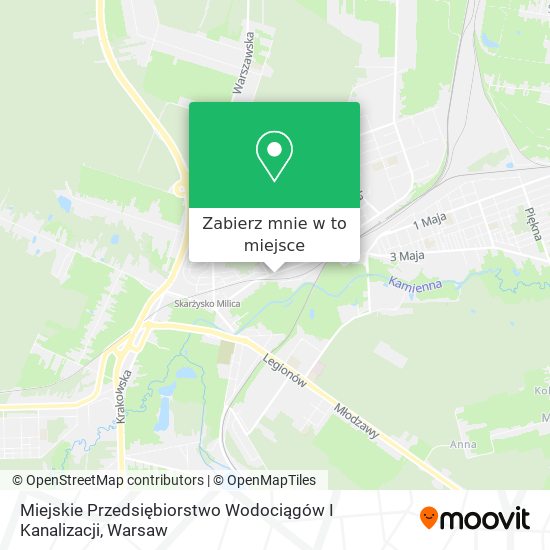 Mapa Miejskie Przedsiębiorstwo Wodociągów I Kanalizacji