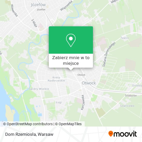 Mapa Dom Rzemiosła