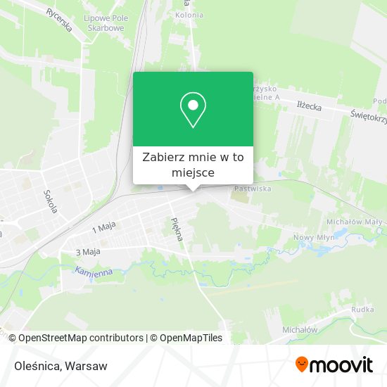 Mapa Oleśnica