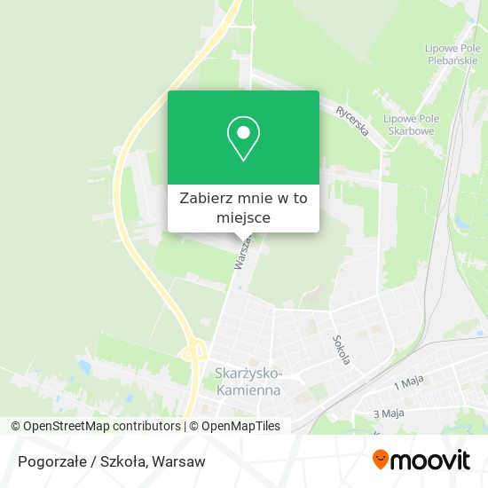 Mapa Pogorzałe / Szkoła