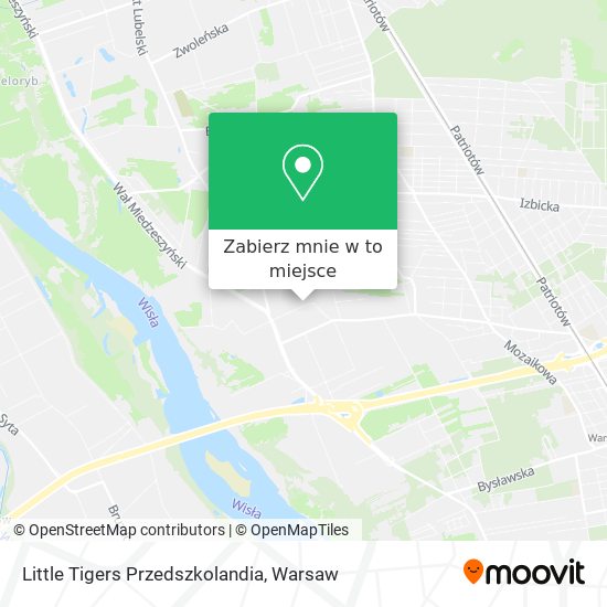 Mapa Little Tigers Przedszkolandia