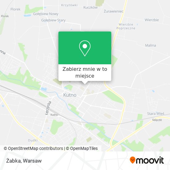 Mapa Żabka