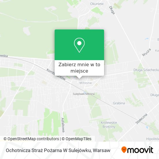 Mapa Ochotnicza Straż Pożarna W Sulejówku