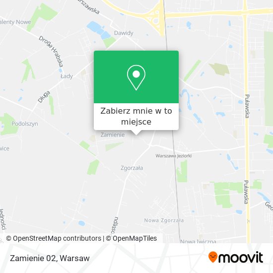 Mapa Zamienie 02